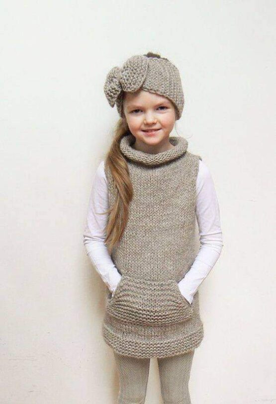 Half Sleeves Sweater
